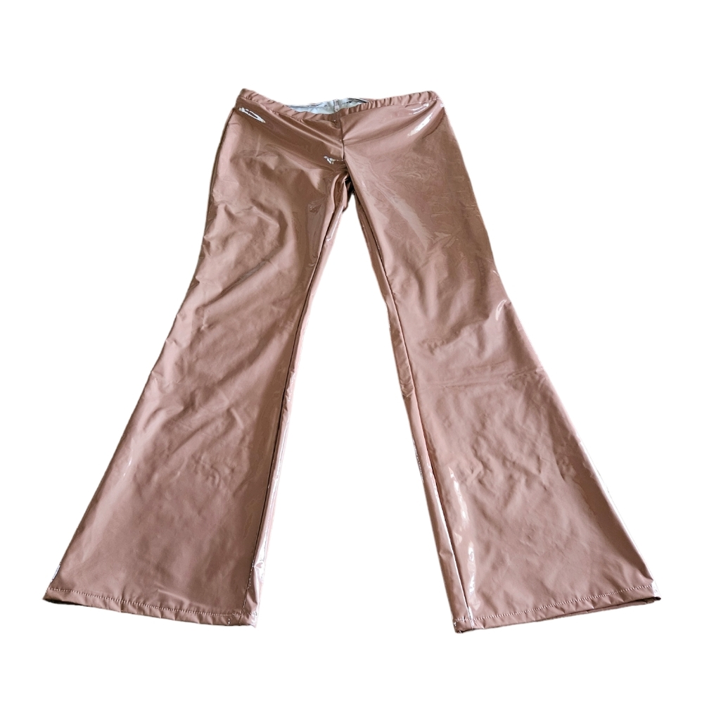 Forever 21 Faux Leather Low Rise Leggings Size L